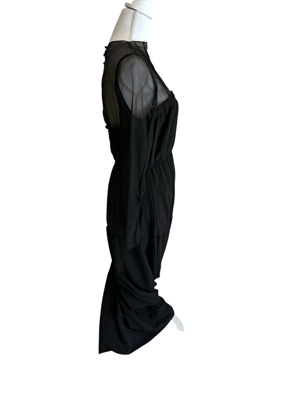 Pamela Love x RTR Sheer Midi Dress Size Large - Picture 6 of 8